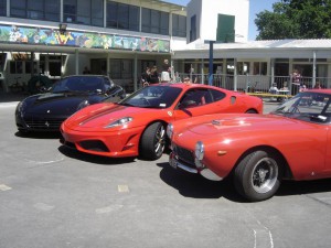 01a  - Three Ferrari's